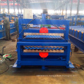 russia type xinnuo c10+c21 double layer roll forming punched ceiling machine